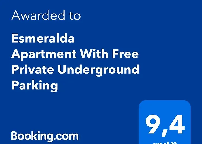 Esmeralda With Free Private Underground Parking Apartman *